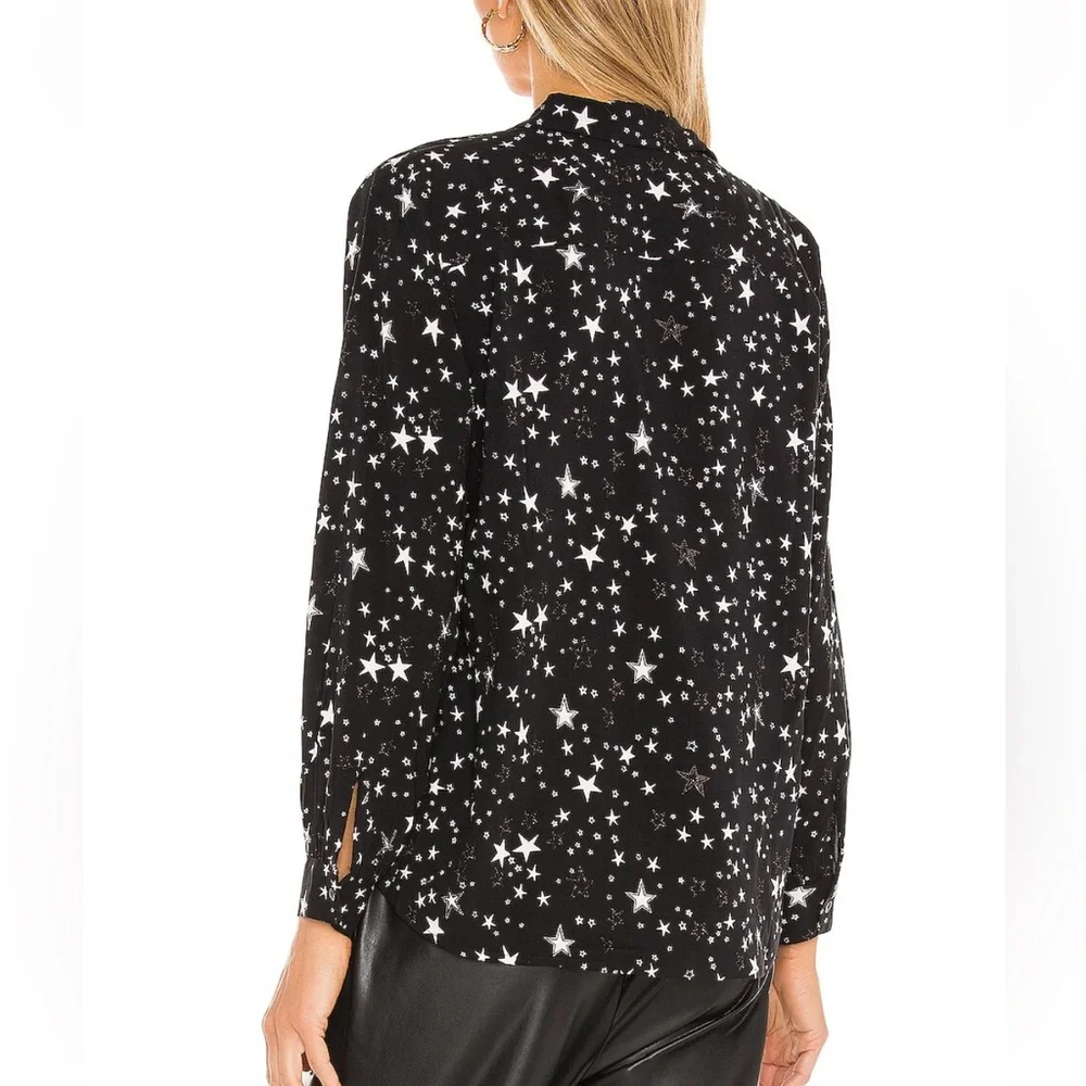 🟣 Rails Button Down - Star Pattern - Picture 2 of 10
